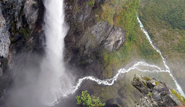 La cascade de Vestifossen, plus haute cascade d'Europe