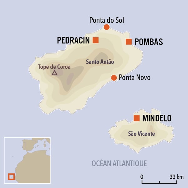 Cap Vertcharmes De Santo Antão Et Mindelo