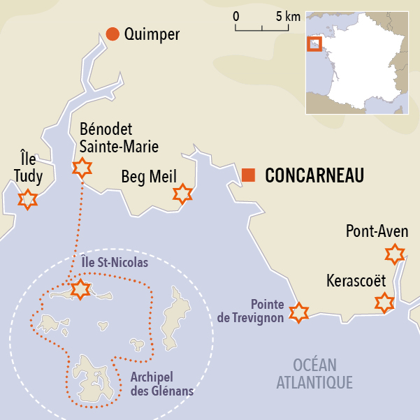 Randonnees A Concarneau Sejour Accompagne En Bretagne