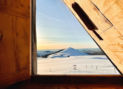 Ambiance nordique au cœur du volcan du Cantal