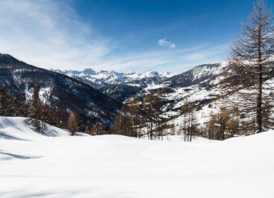 Paysage sur le Parc du Queyras